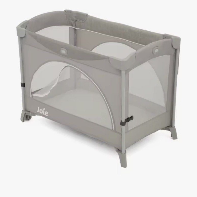 Joie Playpen/ Crib Bedside Sleeper (Category: Cots & Cribs) located in Quezon City. Submitted by Tasi671 (Listing ID 1436187882, Image 3). Description: - Suitable for babies from birth to 15kg. - Full-size bassinet that removes and attaches easily. - Mesh lining on all four sides for ventilation. - Removable mattress for naptime or playtime. - Compact and folds for easy travel or storage. - Includes a travel bag. - Zip-open side for easy entry. K