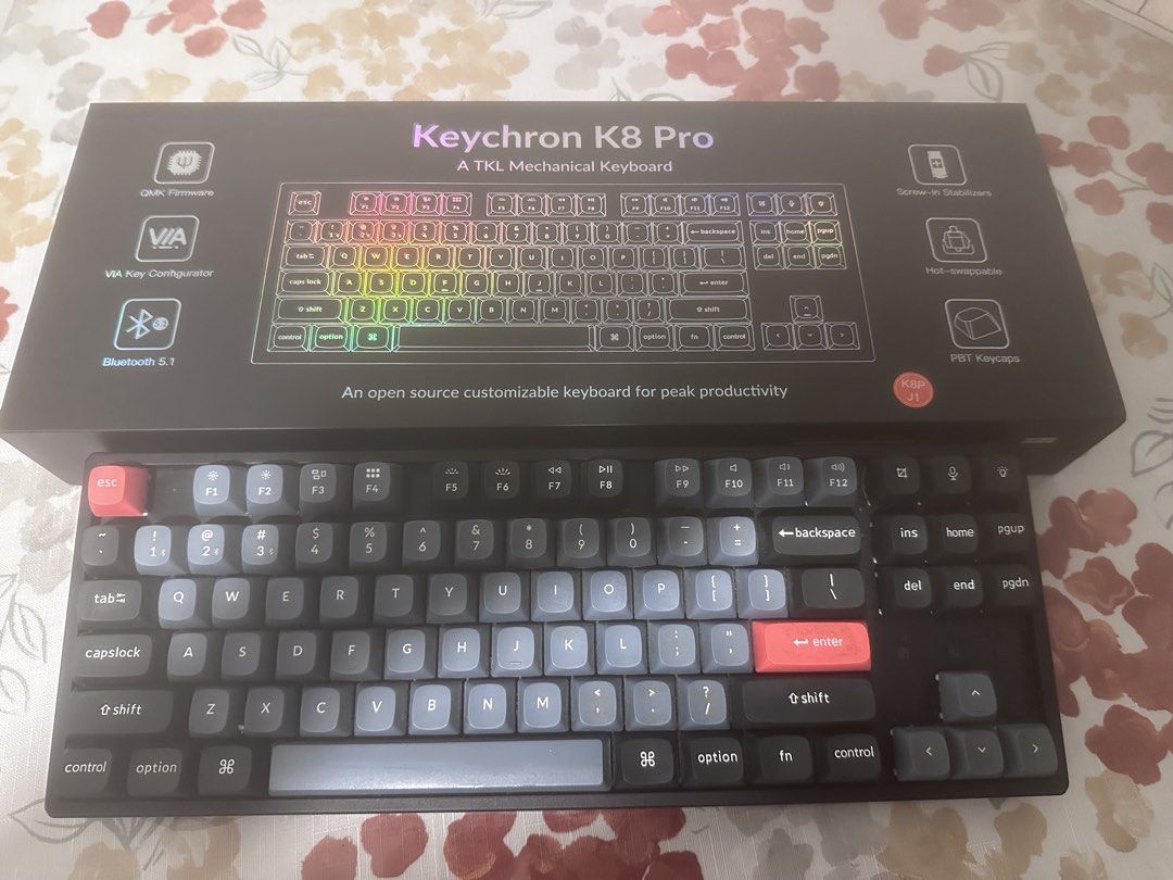 Keychron K8 Pro TKL Mechanical Keyboard446064184672931840