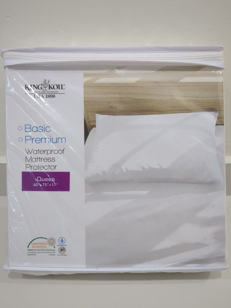 King Koil Waterproof Mattress Protector - Queen Size