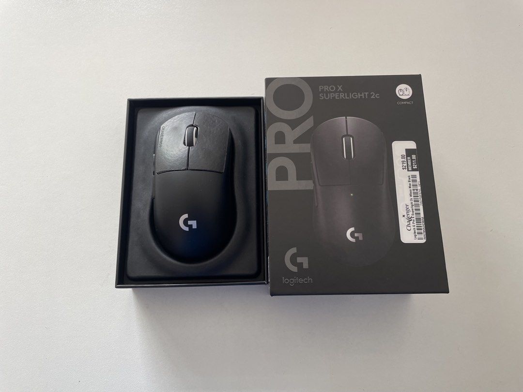 Logitech PRO X SUPERLIGHT 2c Wireless Gaming Mouse (Black)445672128964218880