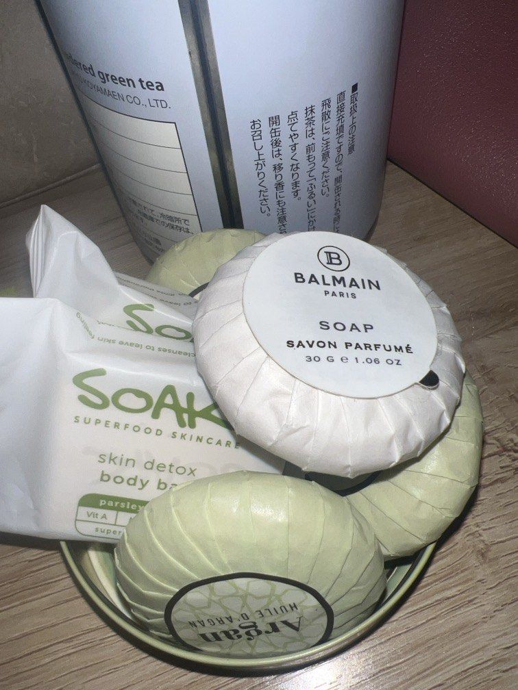 Luxury Hotel Soaps (450 for 6) (Category: Bath) located in Manila. Submitted by bellywelly13 (Listing ID 1436171707, Image 1). Description: Take all.