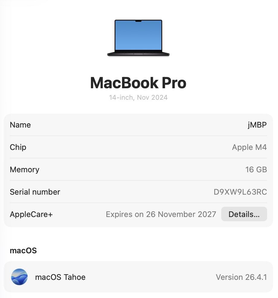 Macbook Pro 14 inch 2024446058002824581123