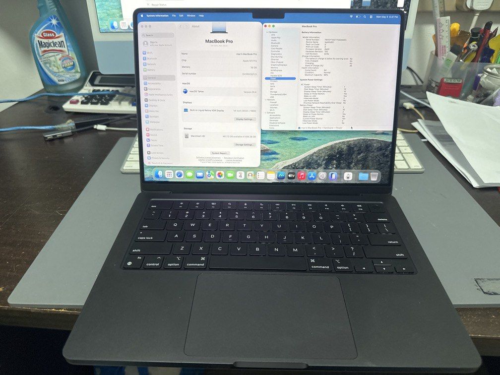 Macbook Pro 14” m3 pro/18g/512ssd grey445415499288422401