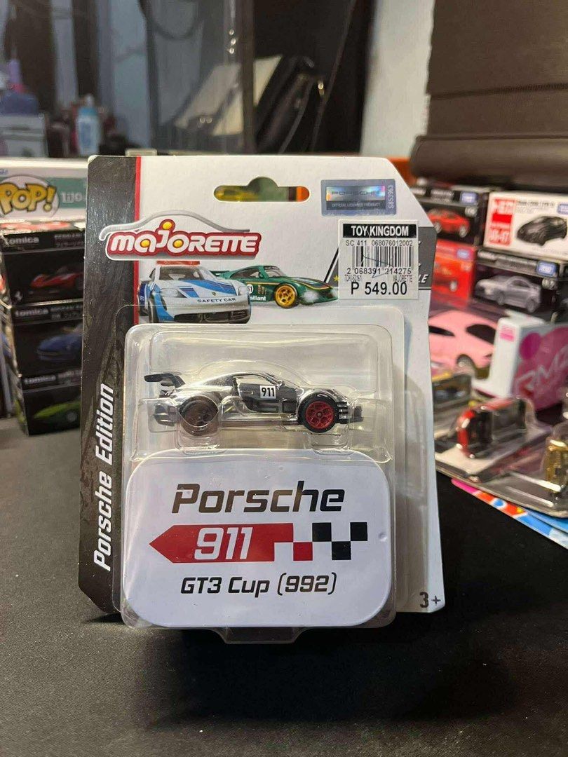 Majorette Porsche 911 GT3 Cup (992) (Category: Vehicle & Diecast Models) located in Quezon City. Submitted by gianluisg46503 (Listing ID 1436259300, Image 1). Description: Can do shipping via LBC, Lalamove, J&T Payment via Gcash.