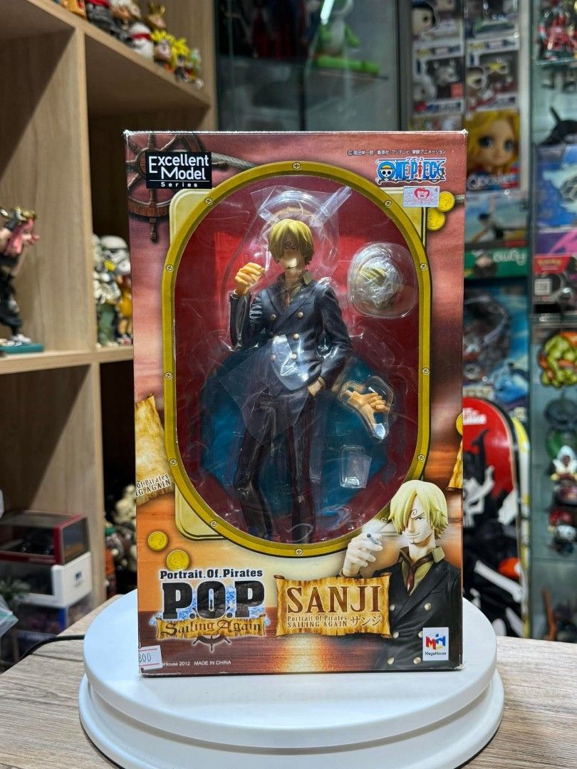 Megahouse P.O.P. Monkey D. Luffy Figure (Category: Figurines & Statues) located in Manila. Submitted by erolljames50196 (Listing ID 1436170571, Image 2). Description: Excellent Model Series P.O.P. Monkey D. Luffy figure. Features Luffy in his pre-timeskip outfit. The figure is in its original packaging. Perfect for any One Piece fan or collector..