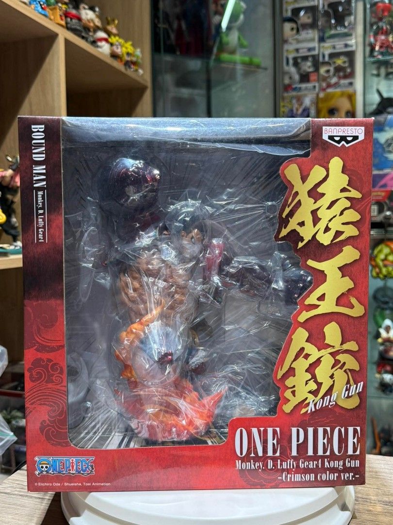 Megahouse P.O.P. Monkey D. Luffy Figure (Category: Figurines & Statues) located in Manila. Submitted by erolljames50196 (Listing ID 1436170571, Image 3). Description: Excellent Model Series P.O.P. Monkey D. Luffy figure. Features Luffy in his pre-timeskip outfit. The figure is in its original packaging. Perfect for any One Piece fan or collector..