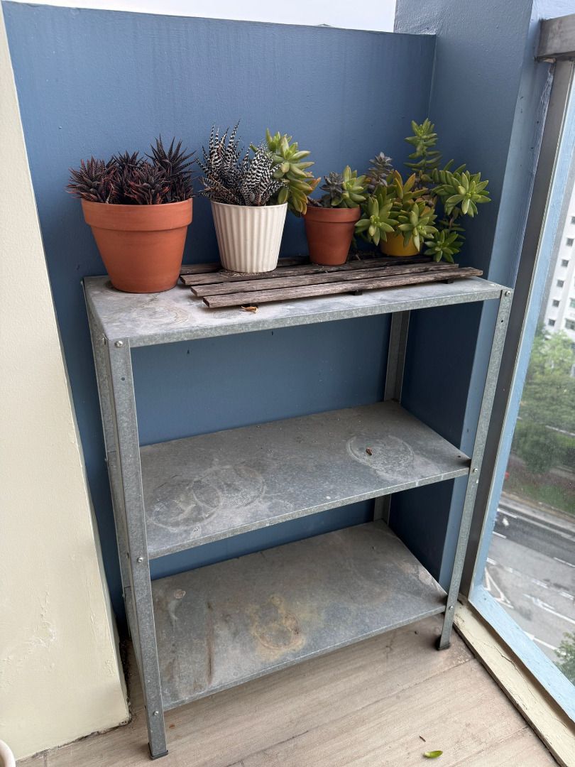 Metal Shelving Unit - 3 Tier