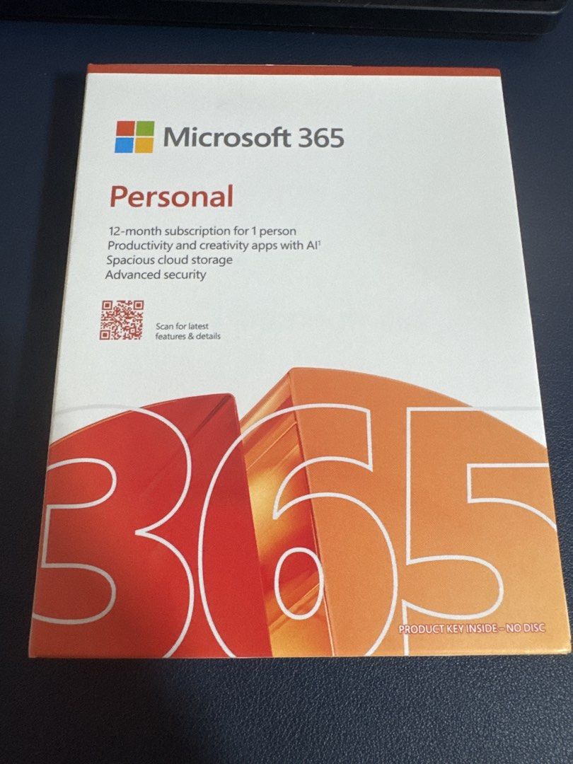 Microsoft 365 Personal - 12-Month Subscription445804101575659520