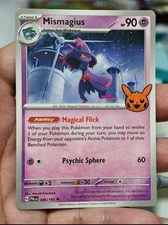 pokémon card types rarity Mismagius 7/100 - Stormfront - Holo main image 1