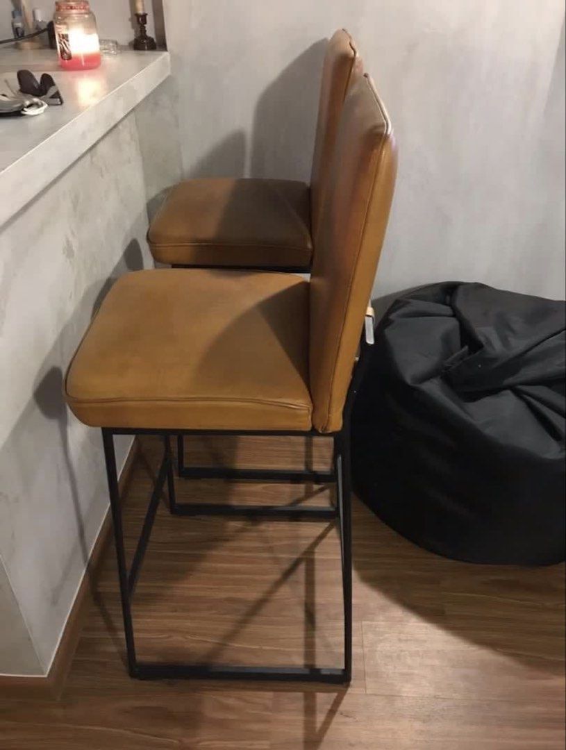 Modern Bar Stools - Set of 2