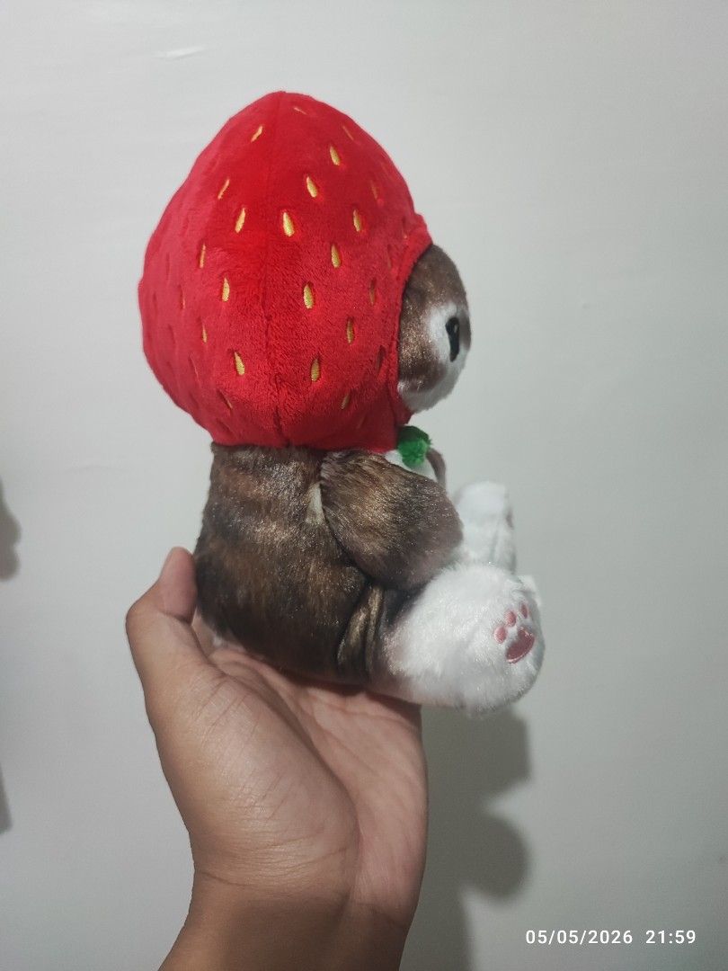 Mofusand Pote Tama Strawberry Cat (Category: Designer & Blind Box Toys) located in Calamba. Submitted by anikanik_girlie (Listing ID 1436285306, Image 2). Description: ✨🍓RARE🍓✨ RUSH SELLING! MOFUSAND POTE TAMA SERIES ICHIGO NYAN / STRAWBERRY CAT BRAND NEW / COMPLETE PAPERTAGS 2100 PHP ➡️ 1100 PHP 📍Calamba, Laguna MOP: BPI / Maribank / Gcash MOD: J&T.