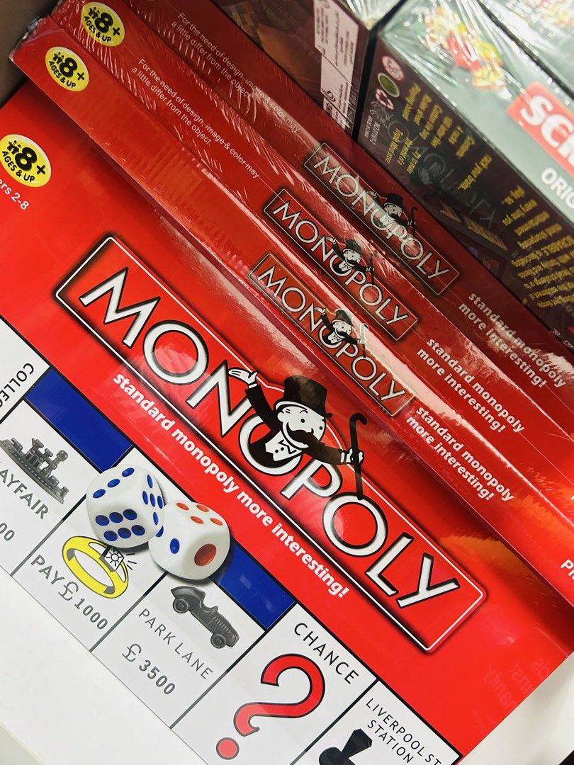Monopoly Classic Board Game (Category: Board Games & Puzzles) located in Quezon City. Submitted by playboxph (Listing ID 1436194132, Image 2). Description: .