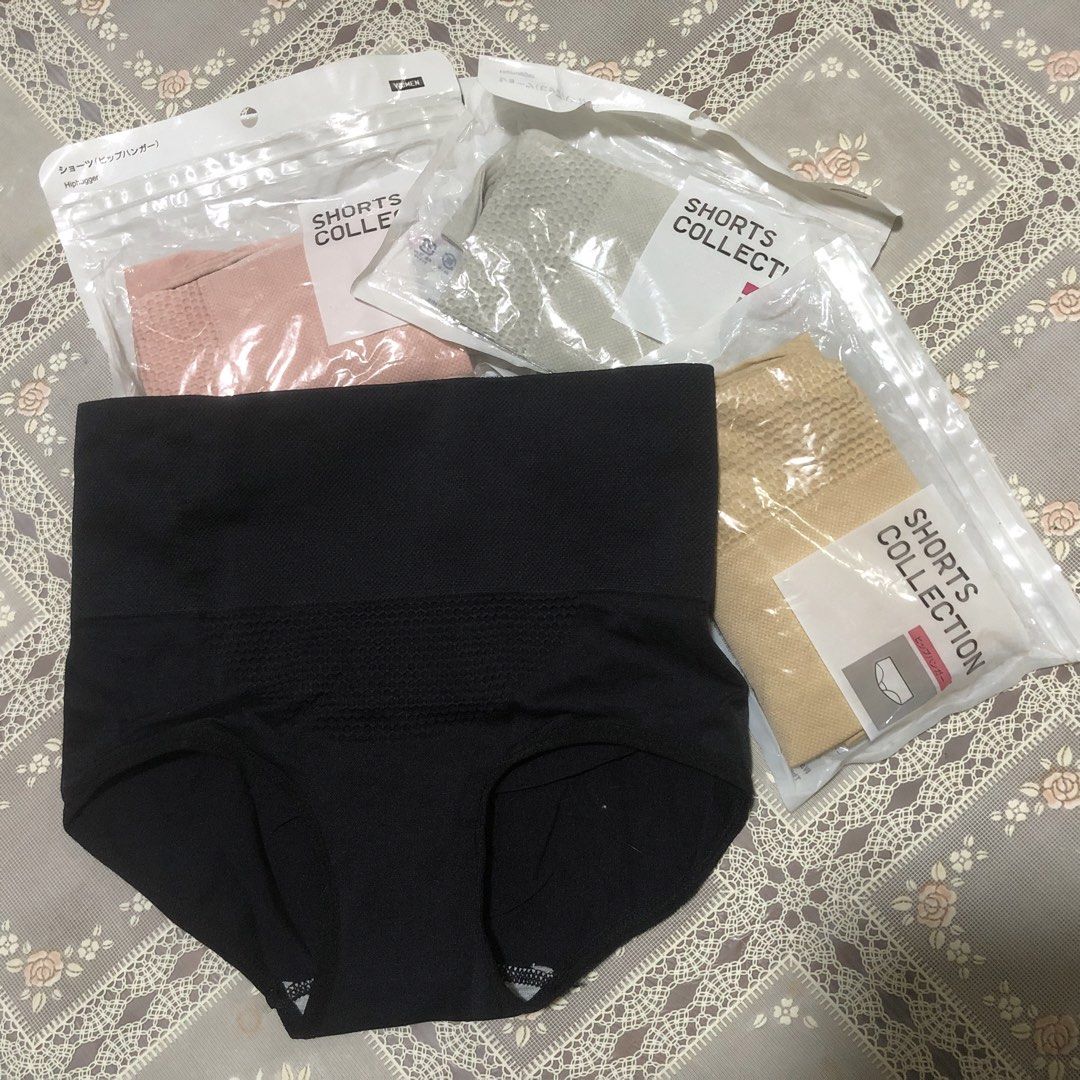 Munafie Slimming Panty 4 pcs Assorted Colors (Category: Undergarments & Loungewear) located in Manila. Submitted by ohdrew (Listing ID 1436172266, Image 2). Description: Munafie Slimming Panty 4pcs / P98 only - BLACK - NUDE - PINK - GREY 📍BULACAN LOMA DE GATO 📍MEYCUAYAN HERITAGE, BAHAY PARE 📍 SJDM CENTRAL STATION TERMINAL, MERCURY MUZON 📍SM CALOOCAN 📍SM FAIRVIEW.