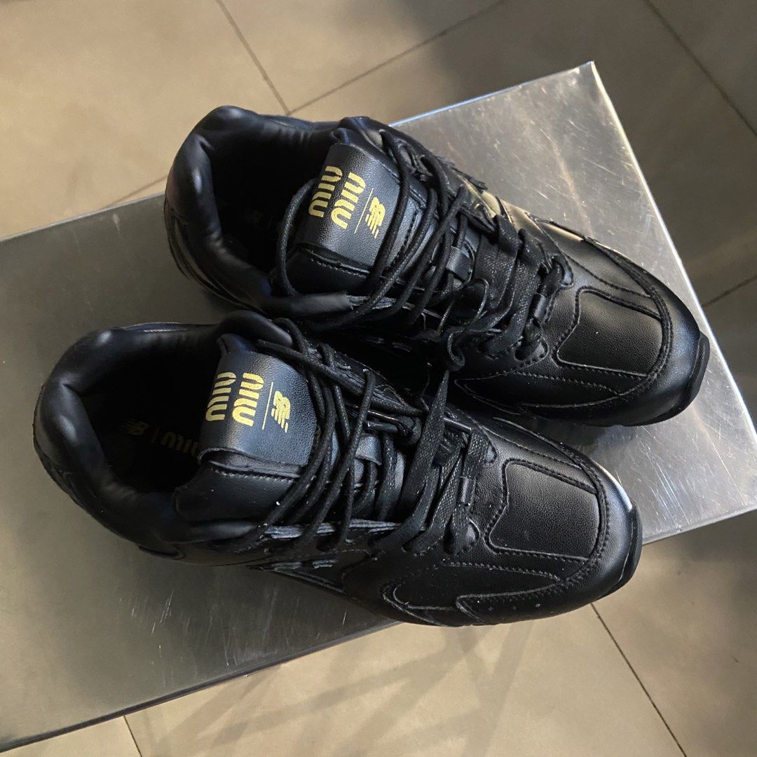 new balance x miu miu (Category: Sneakers) located in Cabatuan. Submitted by moneydimes (Listing ID 1436184736, Image 2). Description: size 41 like new .