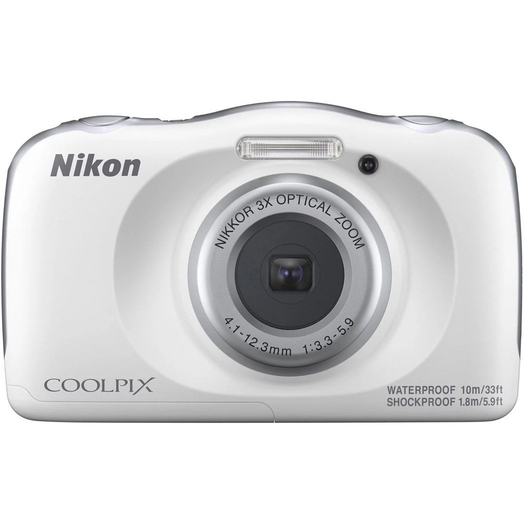 Nikon COOLPIX w150 Waterproof Digital Camera (Category: Cameras) located in Taguig. Submitted by doyoungkskdkxndj (Listing ID 1436140820, Image 1). Description: - Nikon COOLPIX Digital Camera - Color: White - 3x Optical Zoom - Waterproof up to 10m/33ft - Shockproof up to 1.8m/5.9ft - Lens: 4.1-12.3mm, f/3.3-5.9 - inclusions: box and camera (Will not come with sd card).