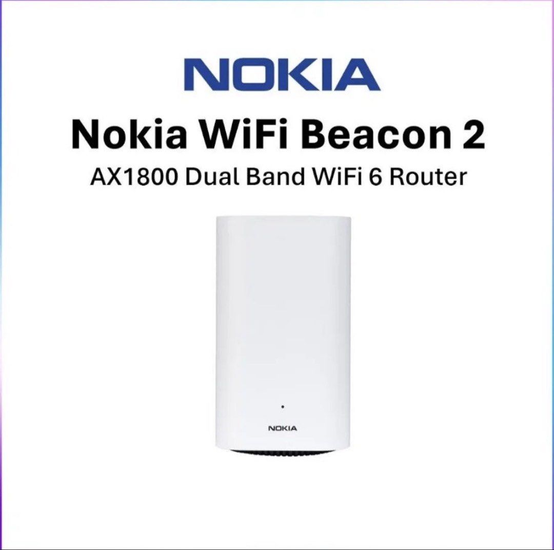 Nokia Wifi Beacon 2 - WiFi 6 **5 Sets available**