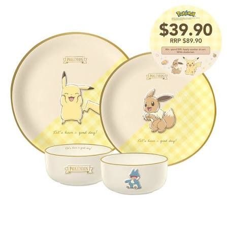 NTUC Pokemon Ceramic Dinnerware Set 2026 Fairprice