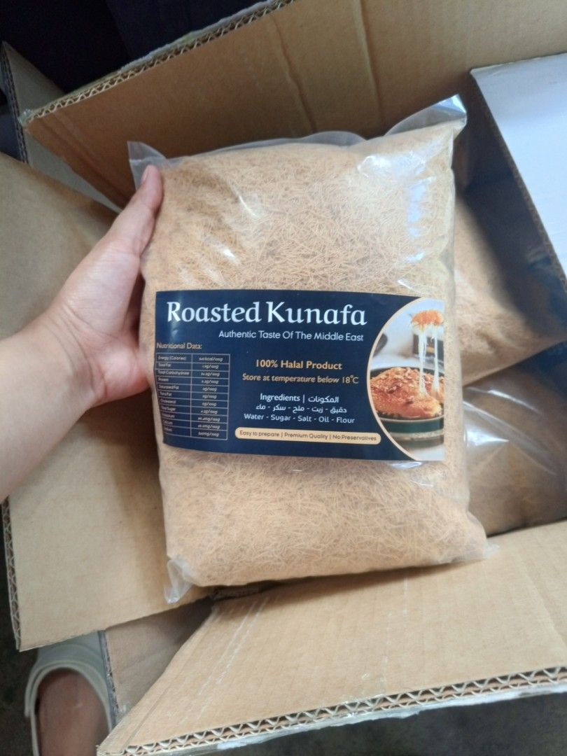 Original Roasted kunafa (Category: Spice & Seasoning) located in Quezon City. Submitted by ajonlinesh55809 (Listing ID 1436170273, Image 2). Description: ORIGINAL ROASTED KUNAFA ₱550 / 500G AVAILABLE ONHAND SAME DAY DELIVERY.