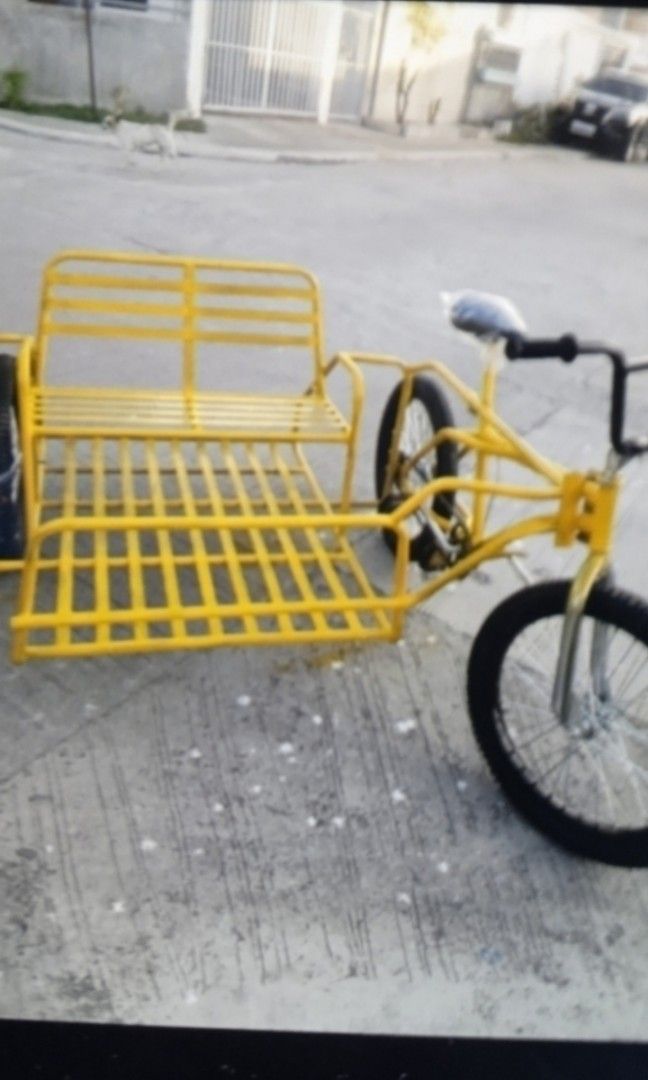 Passenger sidecar for sale (Category: Bicycles) located in Manila. Submitted by rionava (Listing ID 1436144301, Image 2). Description: For sale passenger sidecar with bike brand new ready to use for orders and other details just contact the seller serious and interested parties only will entertained..