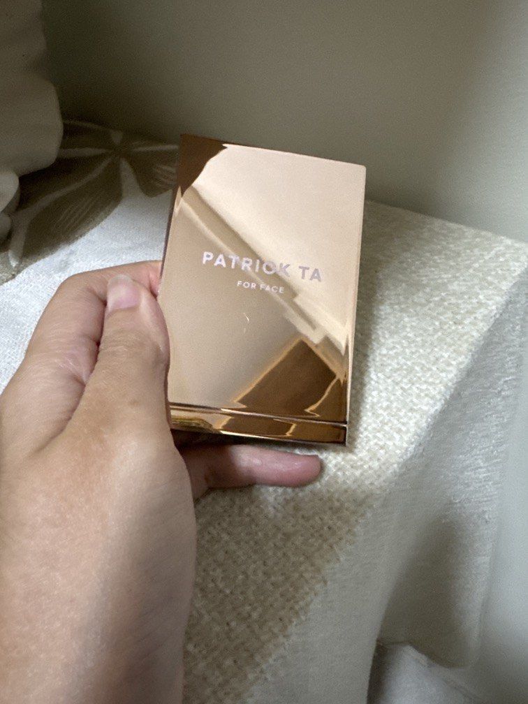 Patrick ta double take creme & powder blush shes blushing (Category: Makeup) located in Cavite. Submitted by shop.ellie8 (Listing ID 1436261862, Image 1). Description: Used 3x only mostly powder Used 1x cream blush No more box natapon ko na 😭✌️ .