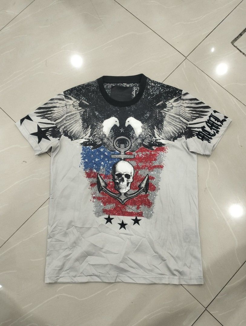 Philipp Plein couture (Category: Tshirts & Polo Shirts ) located in San Carlos City. Submitted by guioverlua72920 (Listing ID 1436210264, Image 1). Description: Philipp Plein couture W20 L27 Excellent condition No issue ₱500+sf Location San Carlos city Negros Occidental.