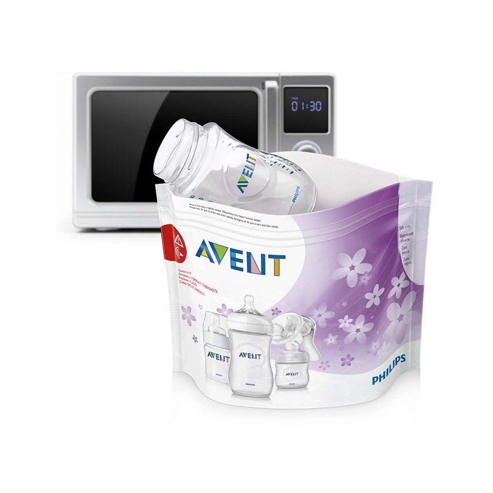 Philips AVENT Microwave Steam Sterilizer Bags (Category: Breastfeeding & Bottle Feeding) located in Dasmarinas. Submitted by juanamarie (Listing ID 1436285638, Image 1). Description: Philips AVENT Microwave Steam Sterilizer Bags, 3-pack Brand new Original price: 750Php Selling price: 450Php Negotiable for sure buyer Rfs: Di magamit kasi di pa makatravel.