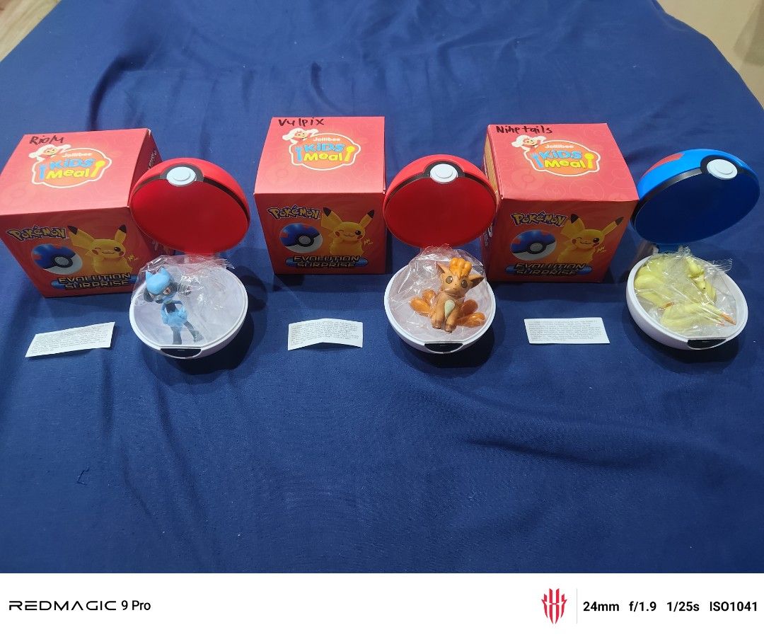 Pokemon Jollibee toys take all (Category: Character Goods) located in Manila. Submitted by tochi090910 (Listing ID 1436249752, Image 1). Description: .