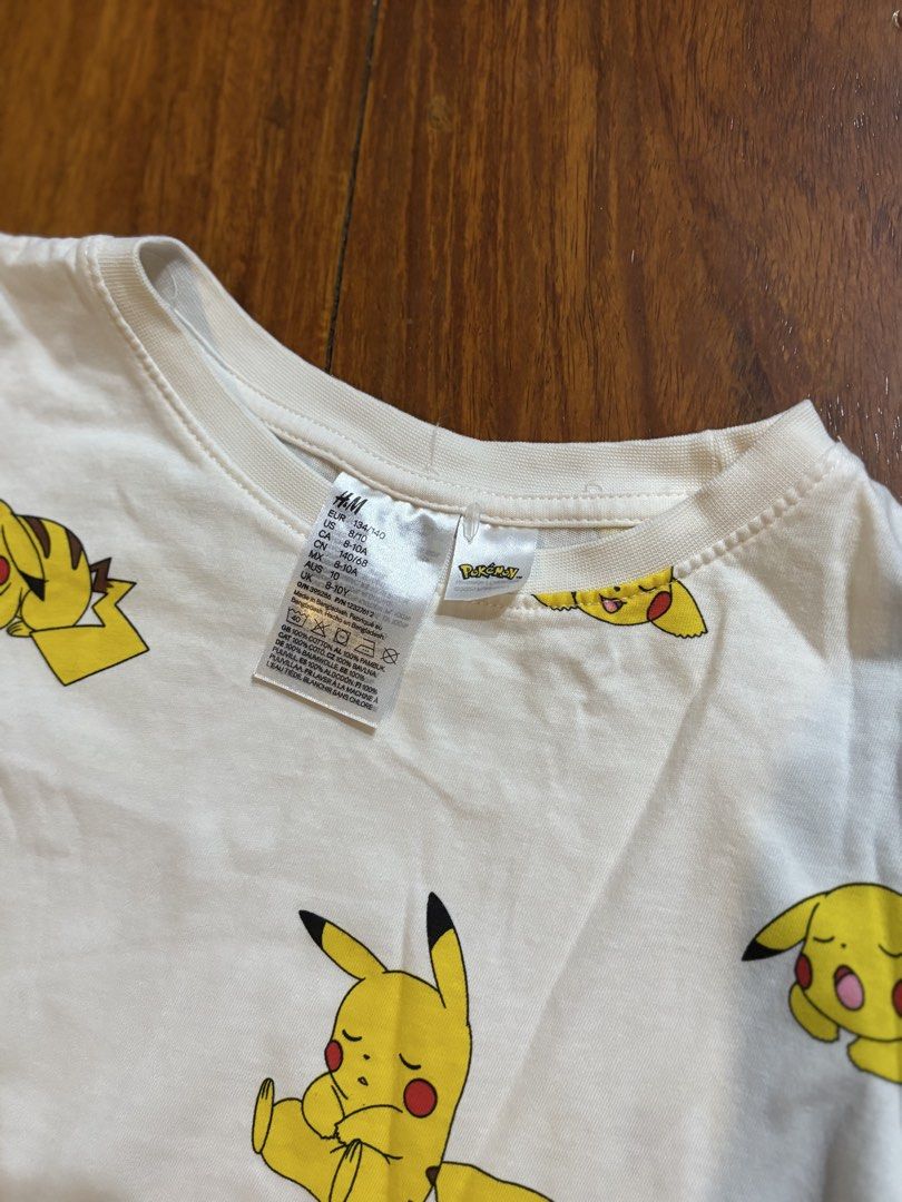 Pokemon Pajamas (Category: Babies & Kids Fashion) located in Pasig City. Submitted by modernbazaar (Listing ID 1436220430, Image 2). Description: Like new for 8-10Y.