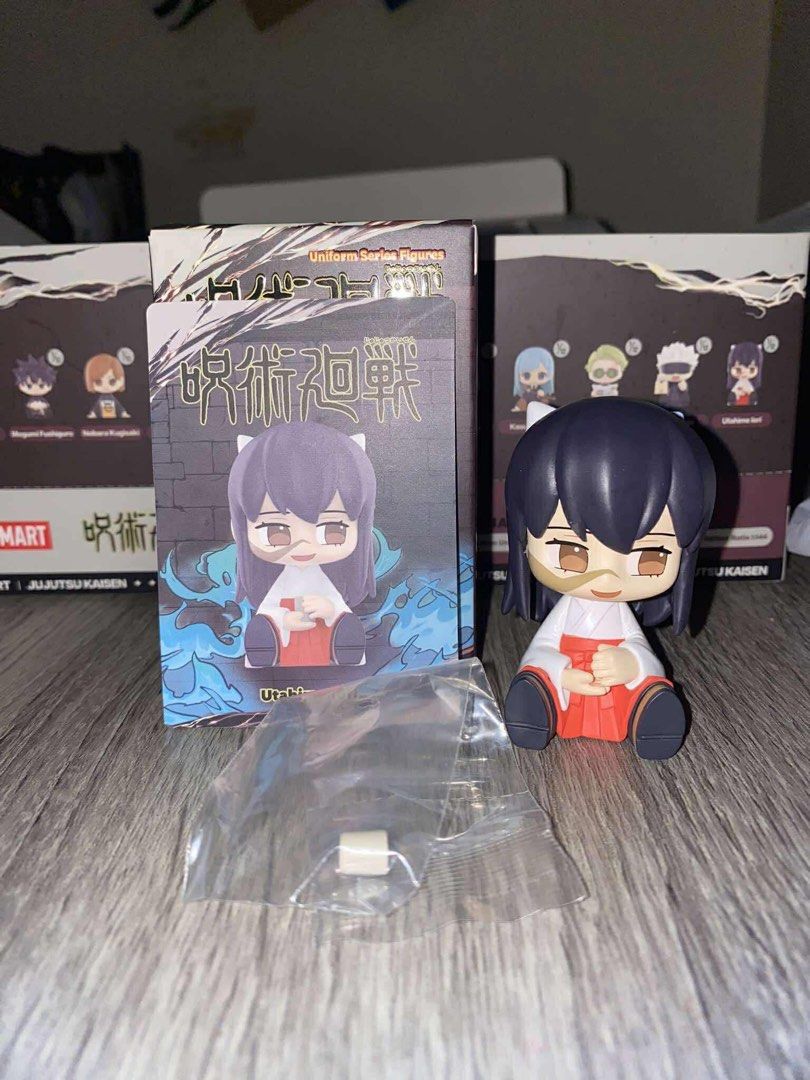 Pop mart: Jujutsu Kaisen | Utahime (Category: Toys & Games) located in Quezon City. Submitted by khyden_cho (Listing ID 1436266136, Image 1). Description: ‼️FOR SALE‼️ Pop mart: Jujutsu Kaisen | Utahime - 650 Loc: Quezon City (Anonas) MOP: Gcash MOD: Lalamove, J&T, Flash, LBC.