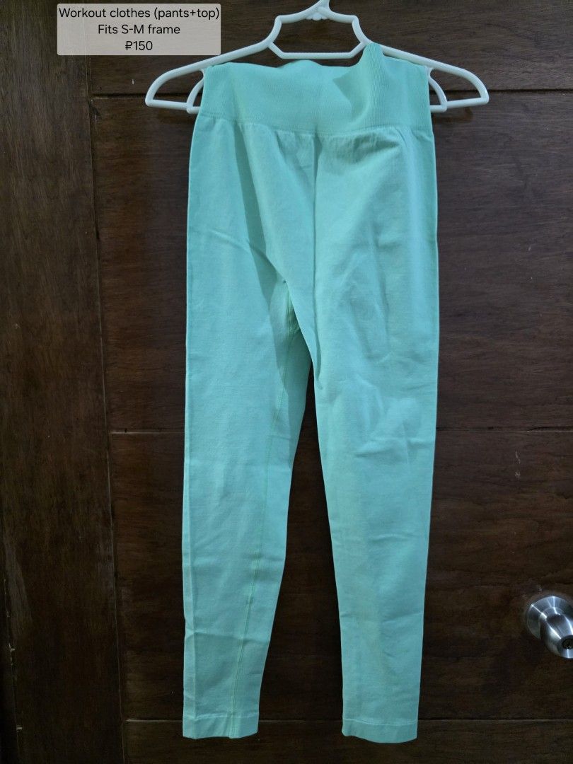 Pre-loved Active Wear (Category: Activewear) located in Manila. Submitted by pre.loved.declutterx (Listing ID 1436257948, Image 2). Description: ✔️ NEVER used ✔️ See pictures for details and individual prices 📍Location: Las Piñas ‼️ take all price: ₽549 📌 Preloved items also for sale: Office clothes ✔️ Bottoms (Skirt, Pants, Skorts, Shorts) ✔️ Cute Tops ✔️ Beach clothes ✔️ Dress ✔️ Cold weather clothes such as coats/jackets/long sleeves/fleece 