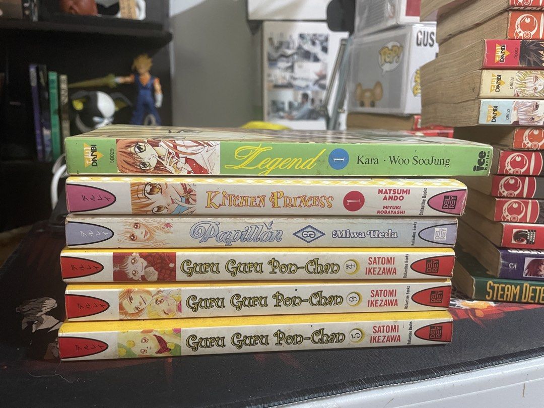 Preloved Manga Set Bundle For Sale (Category: Comics & Manga) located in Paranaque City. Submitted by hergreenapple (Listing ID 1436283829, Image 1). Description: Preloved Manga Set Bundle For Sale Items are preloved, please set your expectations. Books are well kept. Discoloration from age and preservation. The Wallflower Set =1,800 Tokyo mew mew, Papillon and Kitchen Princess- 1000 Case closed, moonboy and Angel Diary 1000 Fruits Basket and Gur
