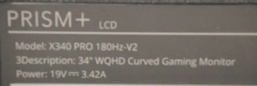 Prism+ X340 Pro UWQHD445937167128350724