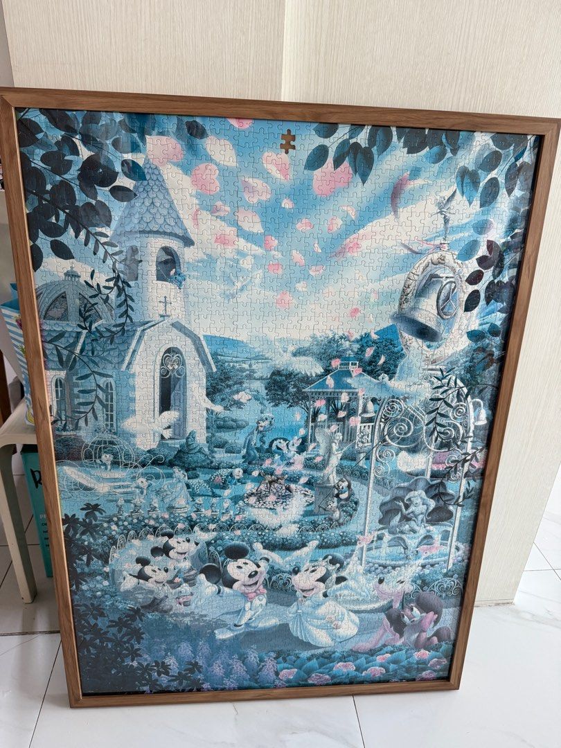 Puzzle wall frame445594185006458884