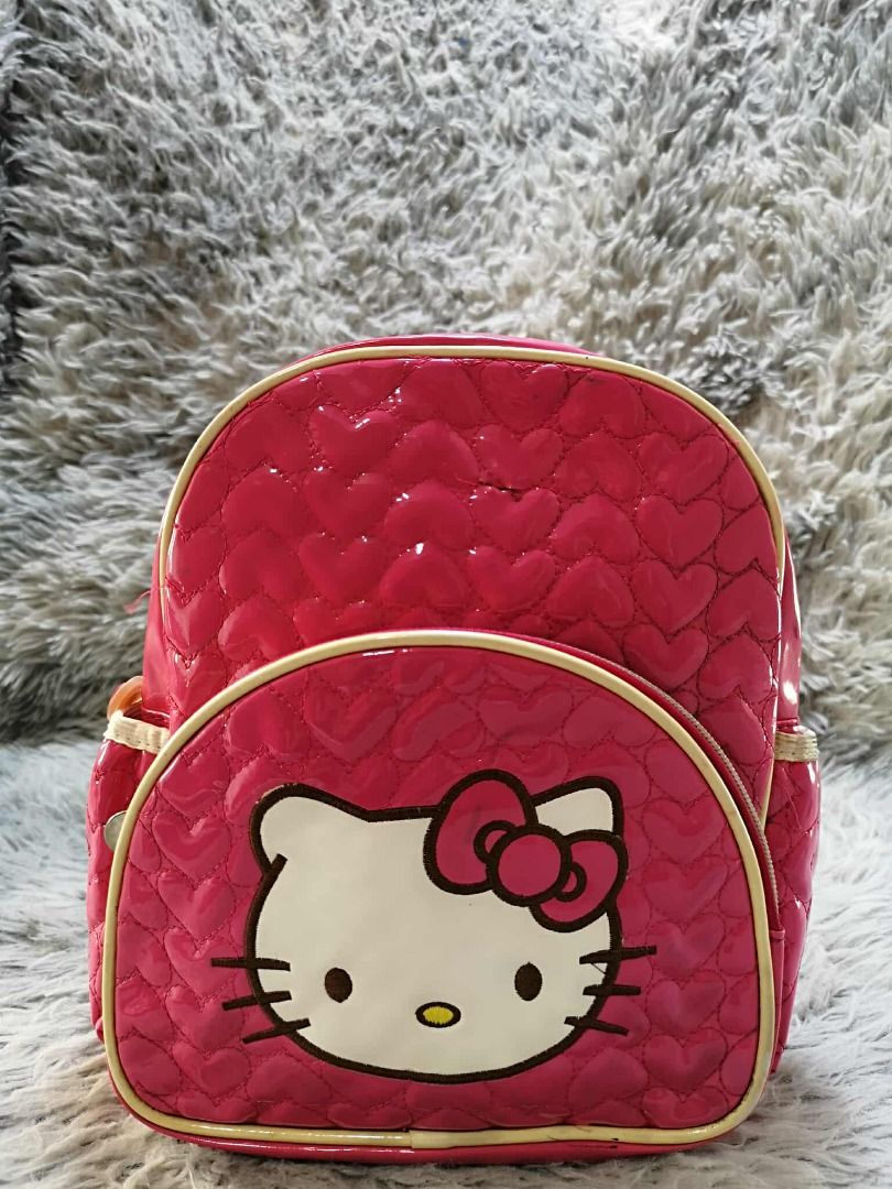 Quilted Hearts Kids Backpack Bag (Category: Other Babies Going Out Needs) located in Santa Cruz. Submitted by jmy_surplus.2 (Listing ID 1436149857, Image 1). Description: Size ; L - 10.4 W - 10 Color ; Pink Type ; Backpack bag Brand ; No Brand Material ; Synthetic Style ; Pink Kids Backpack bag LR 157 JMY 1 Batch #202.
