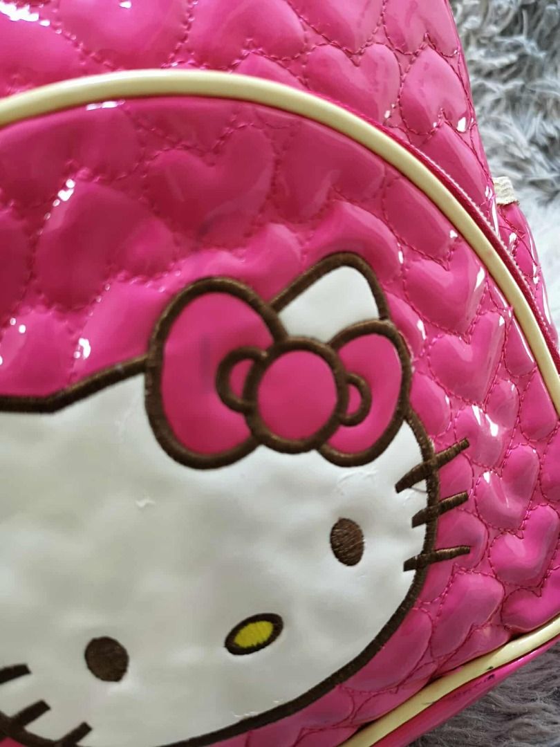 Quilted Hearts Kids Backpack Bag (Category: Other Babies Going Out Needs) located in Santa Cruz. Submitted by jmy_surplus.2 (Listing ID 1436149857, Image 3). Description: Size ; L - 10.4 W - 10 Color ; Pink Type ; Backpack bag Brand ; No Brand Material ; Synthetic Style ; Pink Kids Backpack bag LR 157 JMY 1 Batch #202.