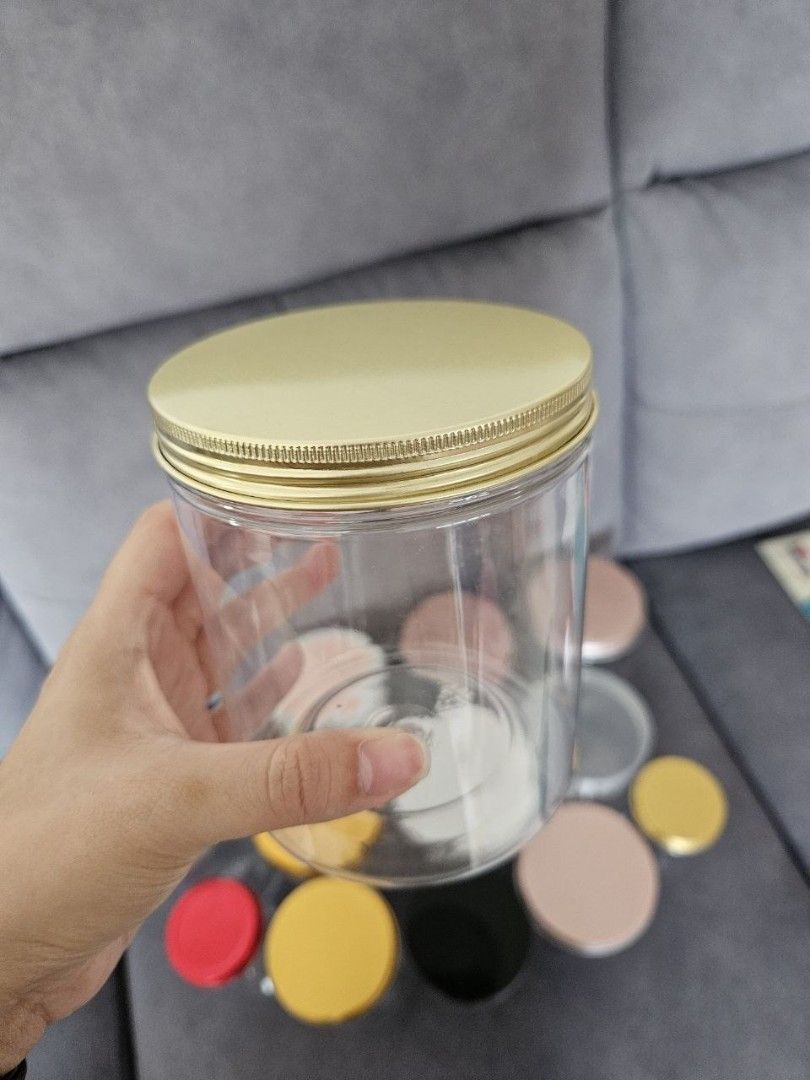 Random Plastic Container Food Storage Jars445475459412142085