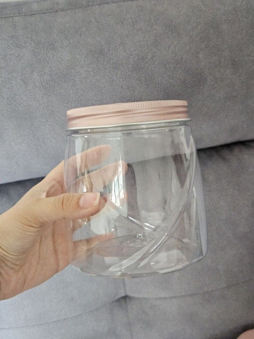 Random Plastic Container Food Storage Jars445475459412142082