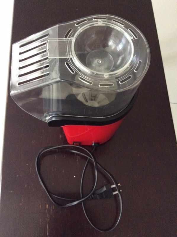 Red Popcorn Maker (brand new no box) (Category: Other Kitchen Appliances) located in Taguig. Submitted by francisco_7 (Listing ID 1436178828, Image 3). Description: - Quick & easy popcorn making! - Red popcorn maker included. - Comes with a measuring cup for perfect portions. - Simple one-button operation. - Produces fluffy popcorn in minutes..