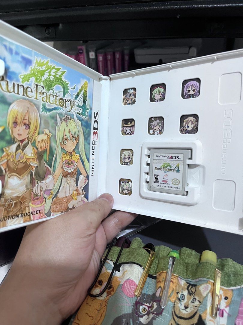Rune Factory 4 for 3ds (Category: Nintendo) located in Quezon City. Submitted by ArtsyLife1012 (Listing ID 1436150273, Image 2). Description: Rune Factory 4 for 3ds Complete 1k Grab/lalamove Loc: Tandang Sora, Qc Gcash/BPI.