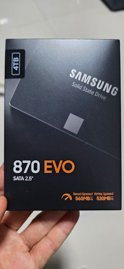Samsung 870 EVO 4TB SATA 2.5" SSD