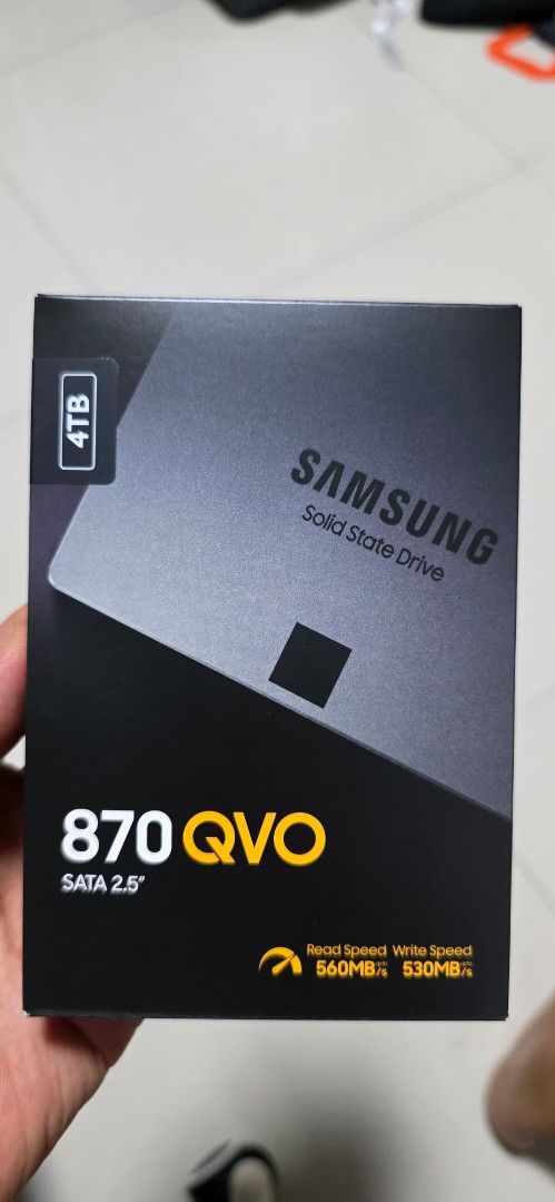 Samsung 870 QVO 4TB SATA 2.5" SSD