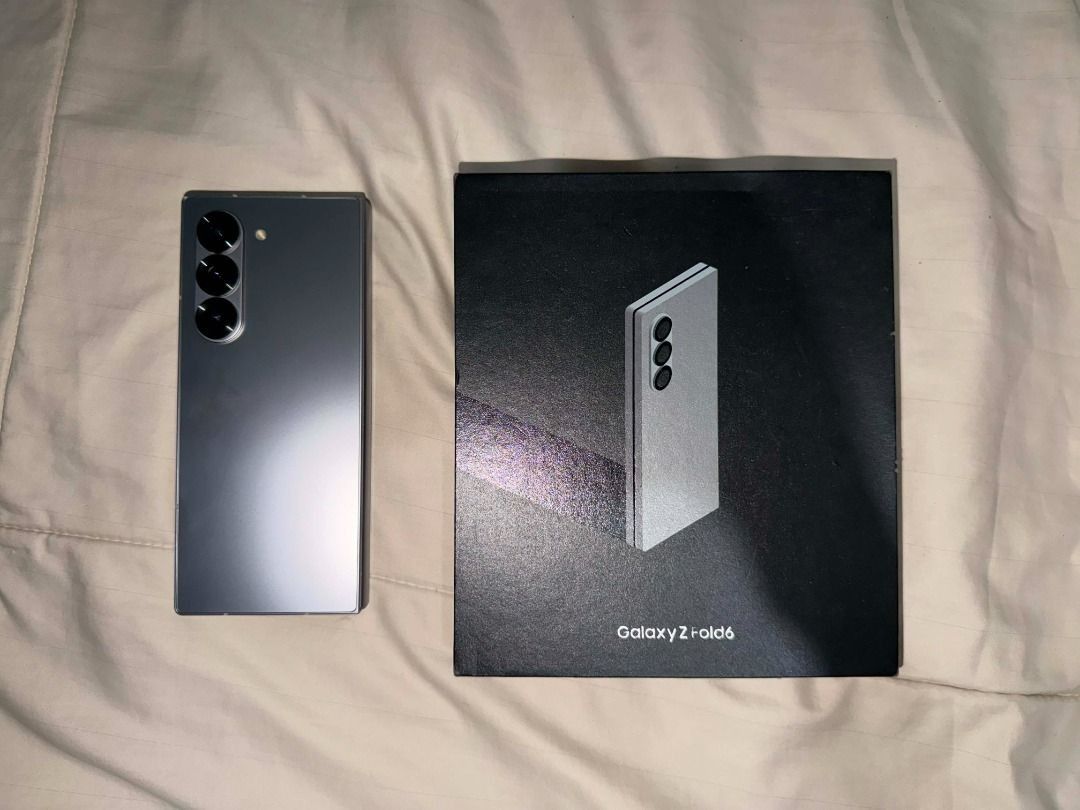 Samsung Fold 6 (512GB) (Category: Samsung) located in Caloocan City. Submitted by cherry_elcano (Listing ID 1436253449, Image 1). Description: Storage 512GB Samsung Galaxy Fold 6 Pristine Condition - No scratches/lines/dots, Good as new 512 GB Storage Non Negotiable Reset and ready to use 📦 Can do meet-up paranaque, muntinlupa, and alabang or delivery via lalamove.