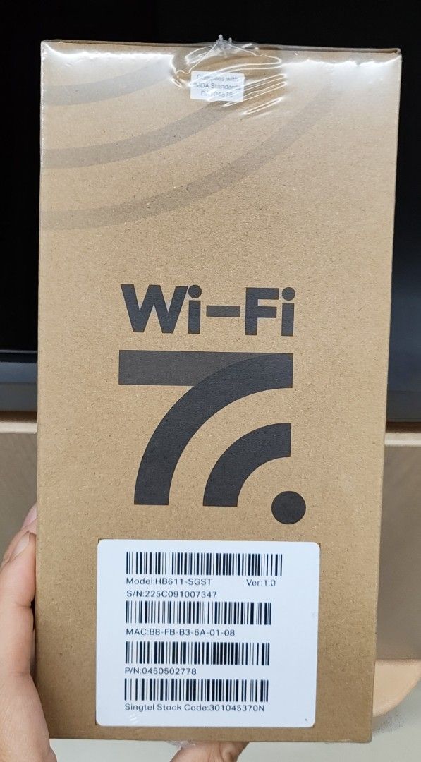Singtel TP-Link WiFi 7 Router HB611-SGST445934514640015361