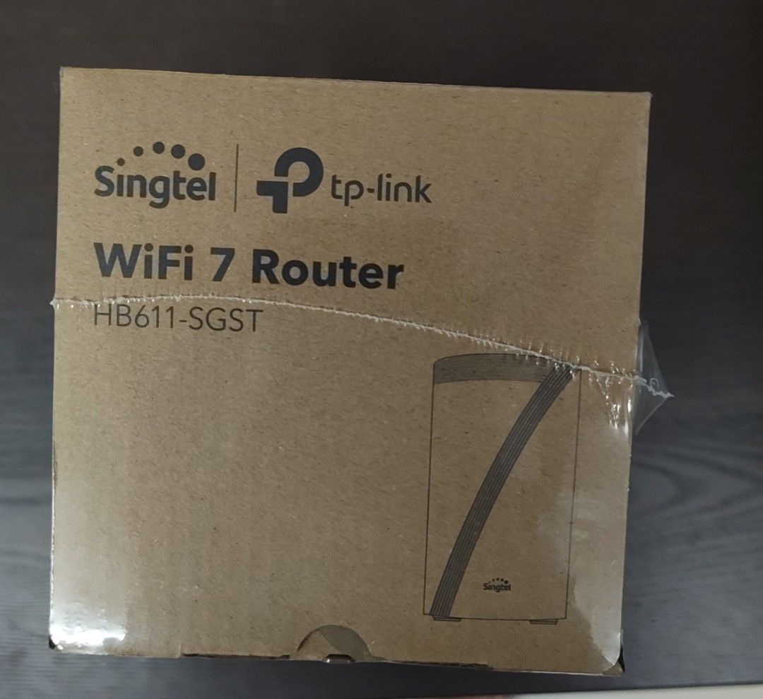 Singtel TP-Link WiFi 7 Router HB611-SGST445934514640015362