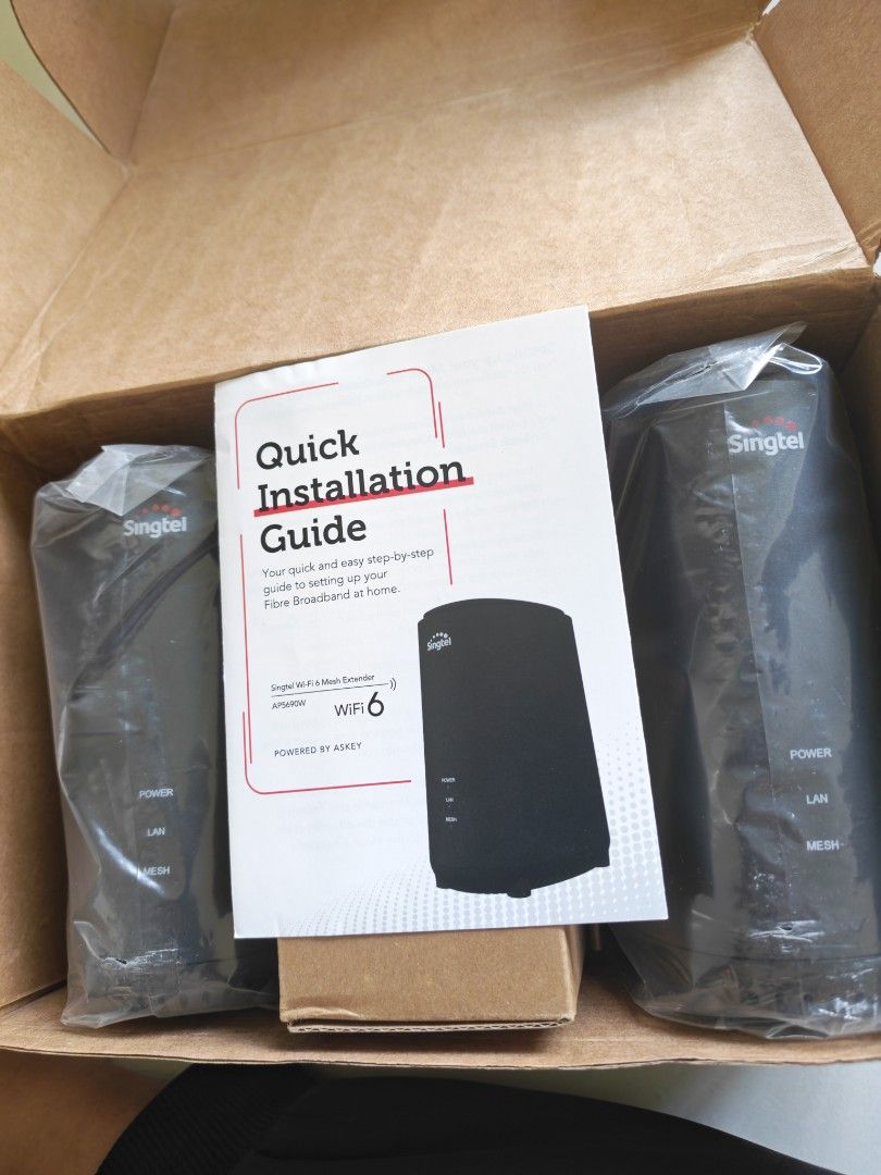 Singtel WiFi 6 Mesh extender445555337174067201