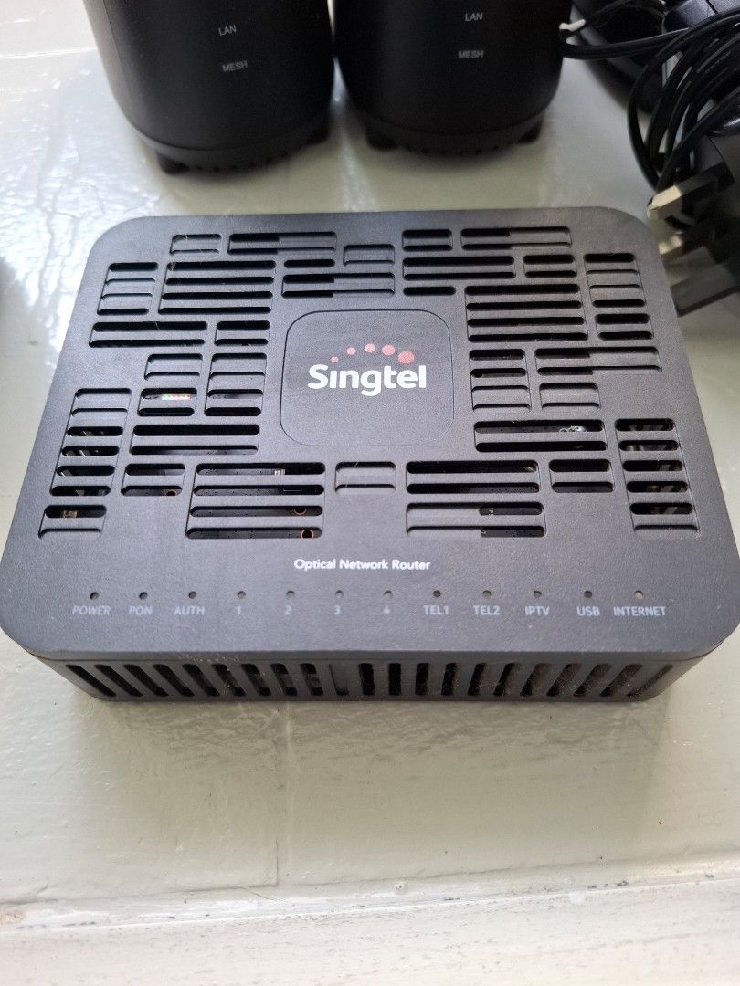 Singtel WiFi 6 Router and Mesh WiFi System445424352562391043
