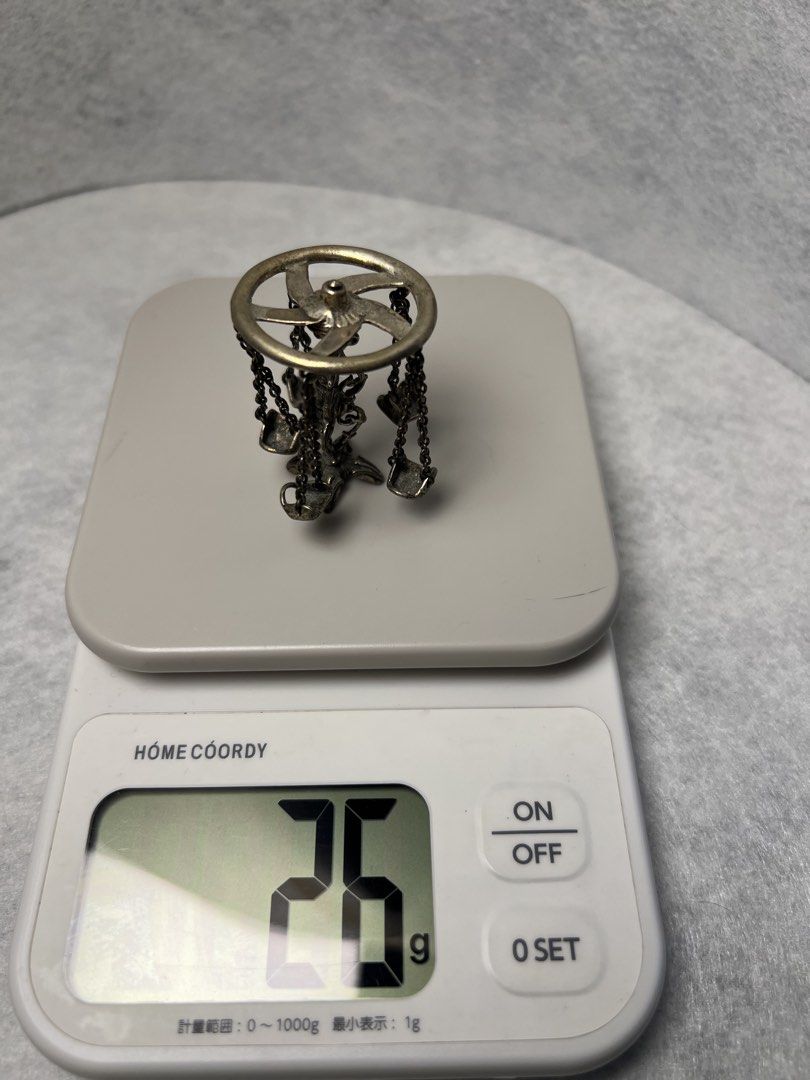 Solid silver miniature （分類：復古收藏品）位於 Hong Kong。 由 sideways_creations 提交（商品編號 1436205809，圖片 5）。簡介： Flying swings All parts movable Rare to find 800 silver with silver mark 。