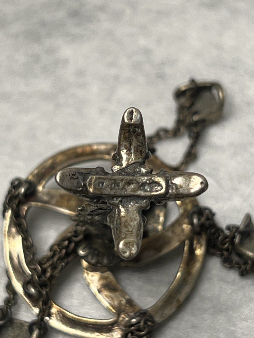 Solid silver miniature （分類：復古收藏品）位於 Hong Kong。 由 sideways_creations 提交（商品編號 1436205809，圖片 4）。簡介： Flying swings All parts movable Rare to find 800 silver with silver mark 。