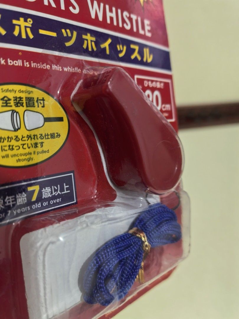 Sports Whistle (Category: Other Sports Equipment and Supplies) located in Cebu City. Submitted by dudes_villanueva (Listing ID 1436139240, Image 3). Description: Sports Whistle Brand New. Sealed..