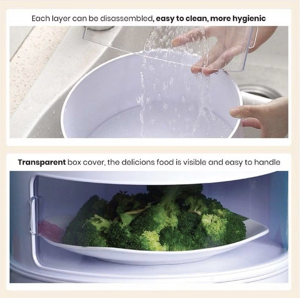 Stackable Food Storage Container (4 Layers)446256366413434885